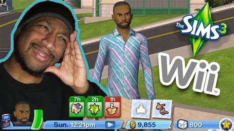 Playing Sims 3 For The Wii Youtube