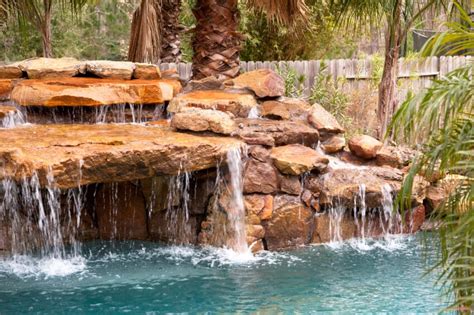 80 Fabulous Swimming Pools With Waterfalls Pictures Home Stratosphere