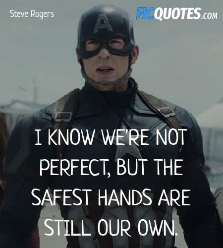 Steve Rogers Quotes Captain America Civil War Captain America