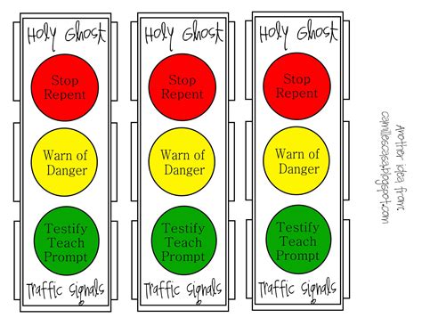 Traffic Signals For The Holy Ghost Holy Ghost Talk Baptism Talk