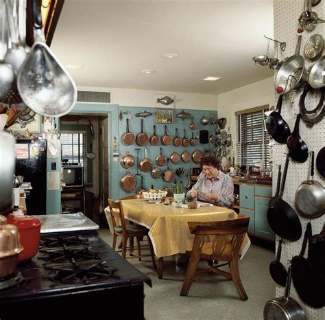 Inside Julia Childs Actual Home Kitchen Julia Child Home Kitchens