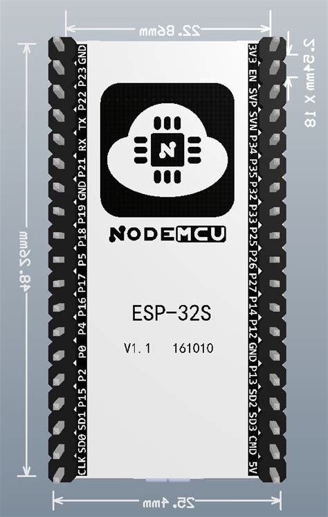 Nodemcu 32s Esp32 Esp Wroom 32 Development Board Circuitsetup