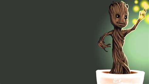 Free Download Baby Groot Wallpaper By Kuro Blackeus 1024x577 For