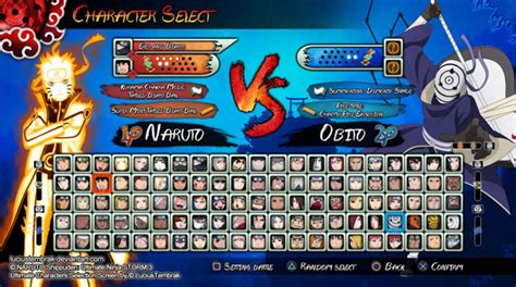 Naruto Shippuden Ultimate Ninja Storm 3 Full Burst Character Unlocker