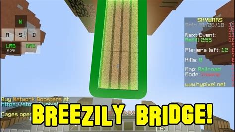 The Breezily Bridging Montage Hypixel Skywars Ftecologist Youtube