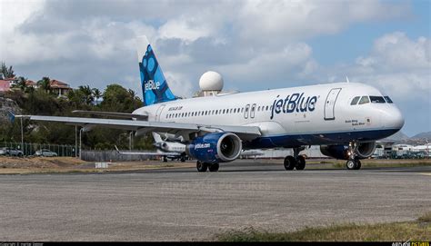 N534jb Jetblue Airways Airbus A320 At Sint Maarten Princess Juliana