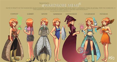 Wardrobe Meme By Dea On Deviantart In Memes Drawings Zelda