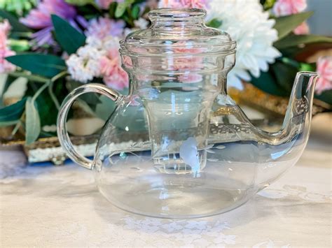 Vintage Princess House Teapot With Infuser Heritage Pattern