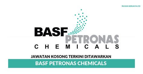 Permohonan jawatan kosong di petroliam nasional berhad (petronas) dialukan memohon dan mempelawa kepada warganegara malaysia yang berkelayakan dan berumur tidak kurang dari 18. Jawatan Kosong Terkini BASF PETRONAS Chemicals ~ Pelbagai ...