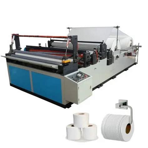 Super Engineering Electric Automatic Toilet Paper Roll Making Machine V Capacity