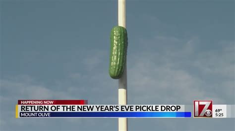 ‘pickle Drop Returns In Mount Olive This New Years Eve Youtube