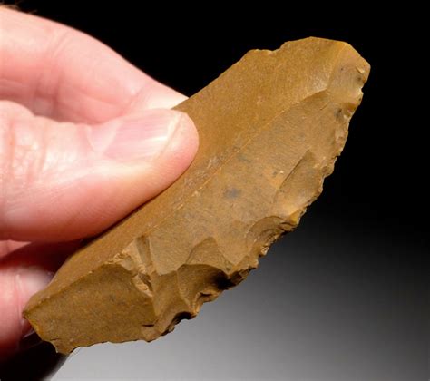 Cro Magnon Upper Paleolithic Stone Flake Artifact Tools