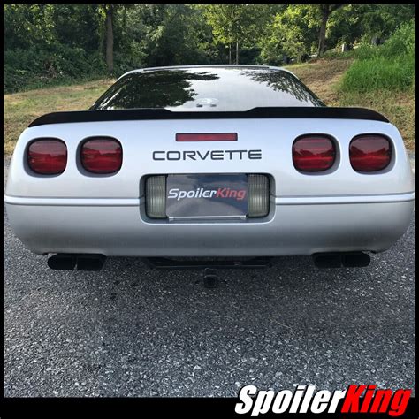 1984 90 C4 Corvette Aci Fiberglass Aerotech Rear Wing Spoiler New Made