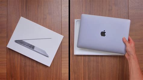Inch Space Gray Macbook Pro Unboxing Youtube