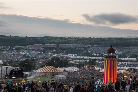 Glastonbury Festival In Full Swing Glastonbury Festival Glastonbury