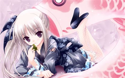 Cute Girl Anime Wallpapers Wallpaper Cave