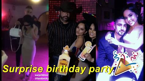 Becky G Surprise Birthday Party Fiesta De Cumpleaños Sorpresa De