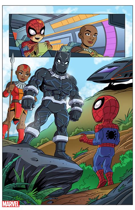 All New All Ages Comic Book Series Marvel Super Hero Adventures Coming