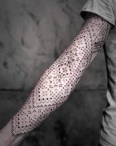 Dots Ornament Tattoo Sleeve Best Tattoo Ideas Gallery Tatuajes