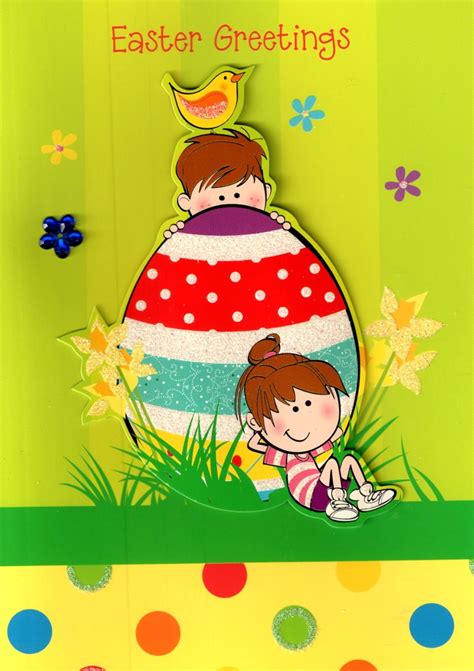 Cartoon mothers day greeting cards. Easter Greetings Cute Easter Egg Childrens Card Embellished 3D Greeting Cards | eBay