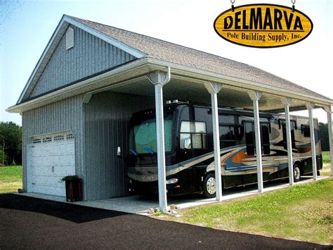 What is a barndominium (definition)? 34x45x14 - Car Garage and RV Port - Pole Building | Pole ...