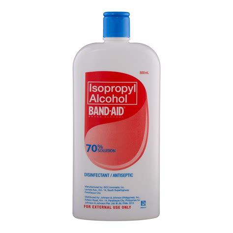 Band Aid Percent Isopropyl Alcohol Ml Shopee Philippines