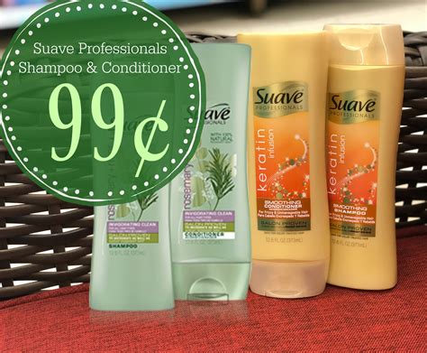 Suave Professionals Shampoo And Conditioner Just 099 At Kroger
