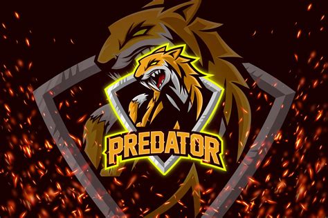 Predator Mascot Esport Logo Predator Mascot Graphic Design Resources