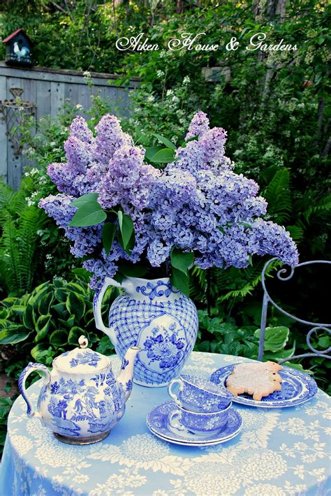 aiken house and gardens tea in the garden