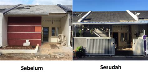 Renovasi kecil a.pengecatan tembok interior / eksterior. Menyulap Rumah Subsidi Jadi Lapang dan Nyaman Ala ...