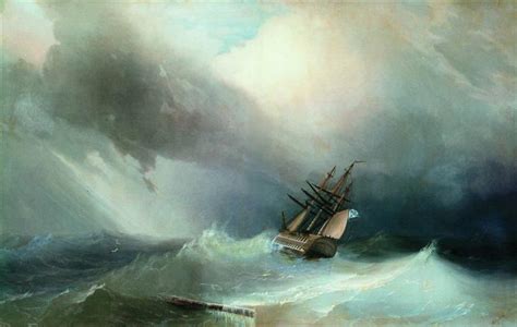 The Tempest 1851 Ivan Aivazovsky