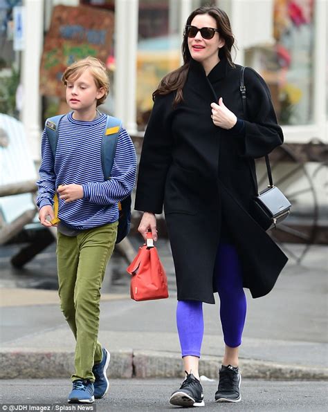 liv tyler leaves son sailor at home for nyc stroll with milo daily mail online