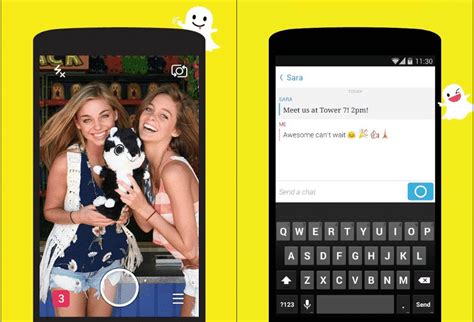 Snapchat Introduces Video Calling Text Conversations Social News Daily