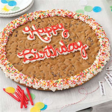 Mrs Fields Happy Birthday Big Cookie Cake