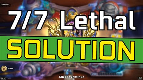 The puzzle lab is categorized into various puzzles that the player will have to solve: GUIDE: 7/7 Lil' Stormy Lethal Puzzle Lab - Hearthstone ...
