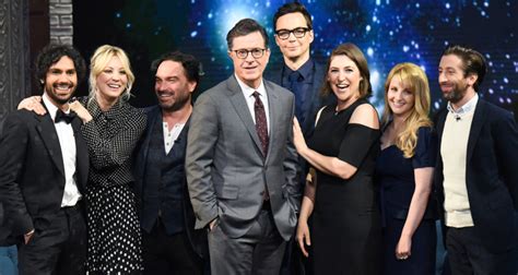 Big Bang Theory Cast Share Behind The Scenes Stories On Late Show
