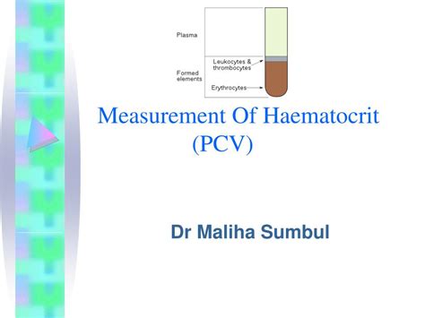 Ppt Measurement Of Haematocrit Pcv Powerpoint Presentation Free
