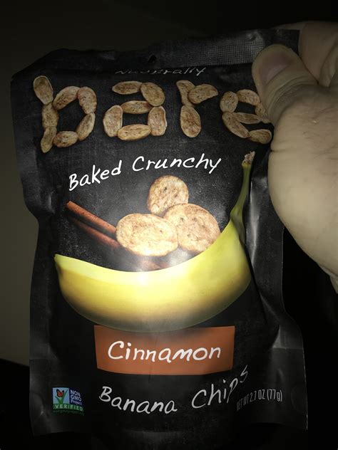 Bare Baked crunchy banana chips cinnamon flavor | Cinnamon flavor, Banana chips, Flavors