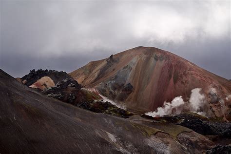 Brennisteinsalda Sulphur Mountain Among Volcanic Vents Flickr