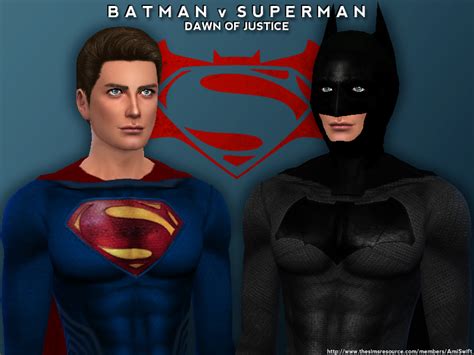 The Sims Resource Batman V Superman Outfit