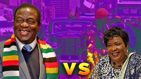 Zimbabwes President Mnangagwa Motorcade Vs First Lady Dr Auxillia