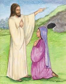 Jesus Appears to Mary Magdalene scene #6 • Teaching methods for ...