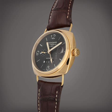 Panerai Radiomir 10 Days Gmt Reference Pam00273 A Pink Gold For
