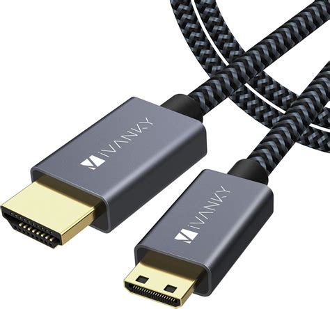 Ivanky Mini Hdmi To Standard Hdmi Cable 2m 4k Uk Electronics