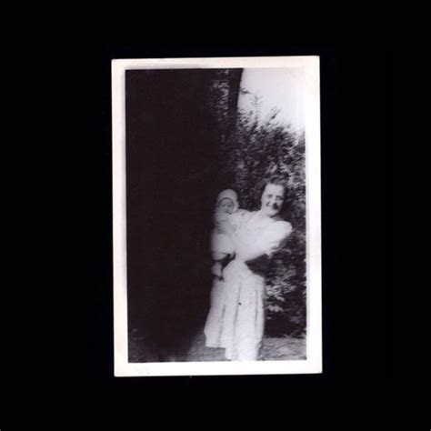 Vintage Snapshot Photograph 1940s Black And White Blurred Etsy