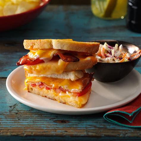 Bacon And Cheese Sandwiches Recipe How To Make It