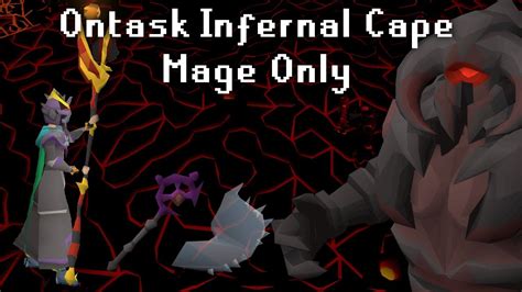 Osrs Mage Only Infernal Cape Ontask Tumekens Shadow Ironman 82