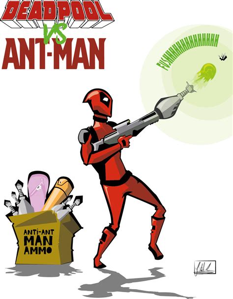 Deadpool Vs Ant Man 3 By Johaunm On Deviantart
