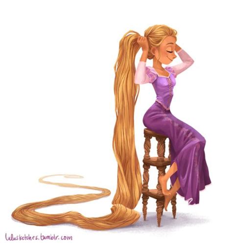 Lulu S Art Blog Rapunzel Long Hair Disney Tangled Rapunzel
