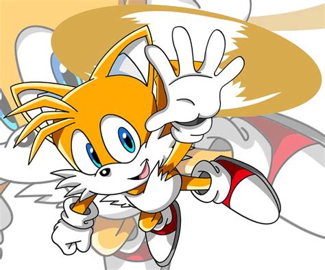 Miles Tails Prower Flying Miles Tails Prower By Zeofox713 Sonic